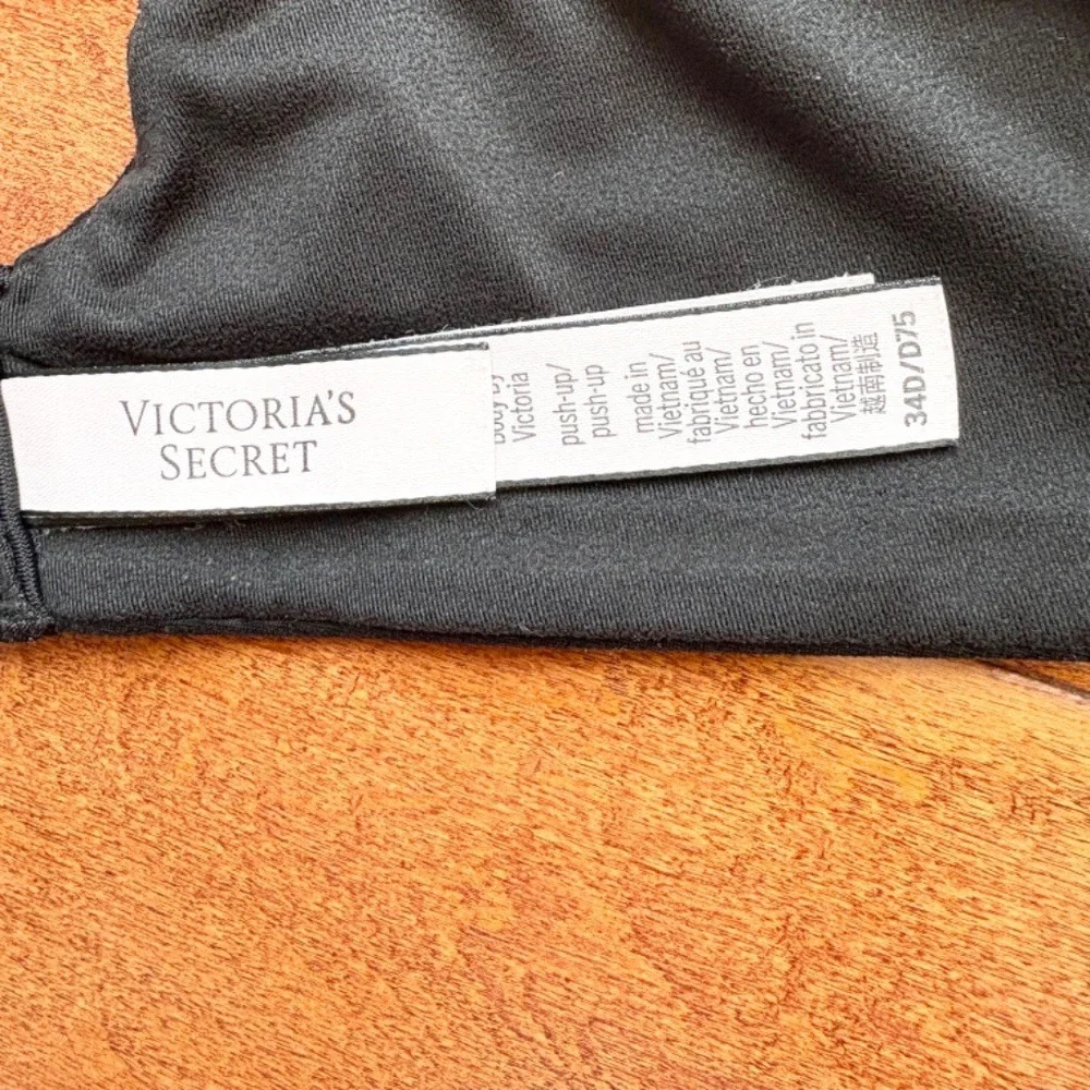Body‎ by Victoria Secret Everyday Comfort Push-Up Bra 34D Black